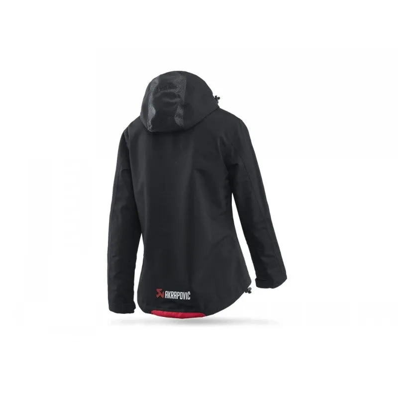 AKRAPOVIC 802074 Rain Jacket Corpo Black Women XS