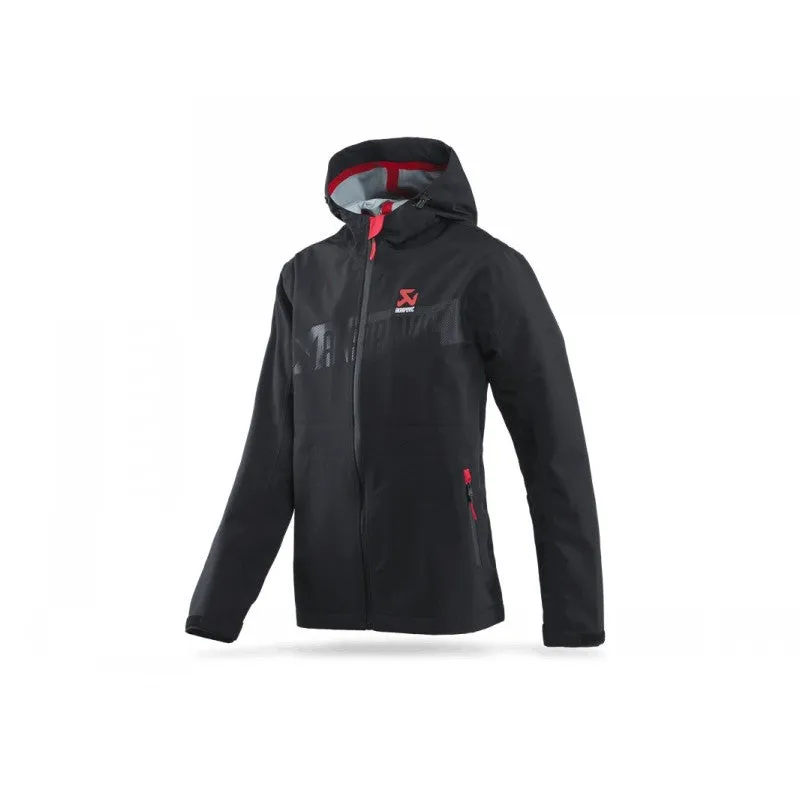 AKRAPOVIC 802079 Rain Jacket Corpo Black Women 2XL