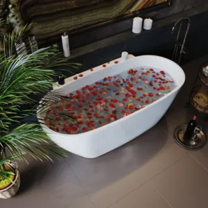 Belbagno Palermo Back to Wall Bath Tub