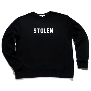 Black Crew Neck - Logo