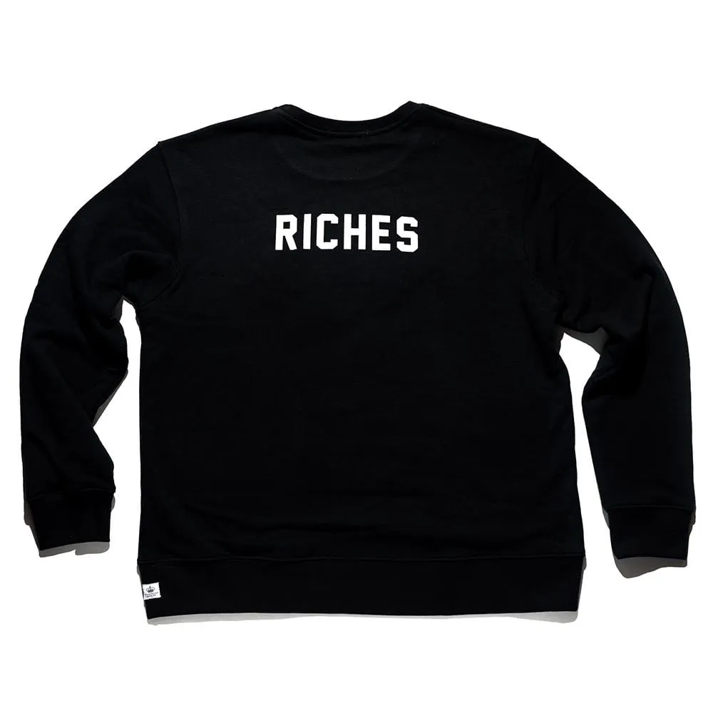 Black Crew Neck - Logo