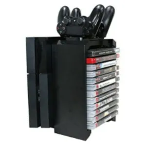 Dobe Multi-Functional Storage Stand For PlayStation 4