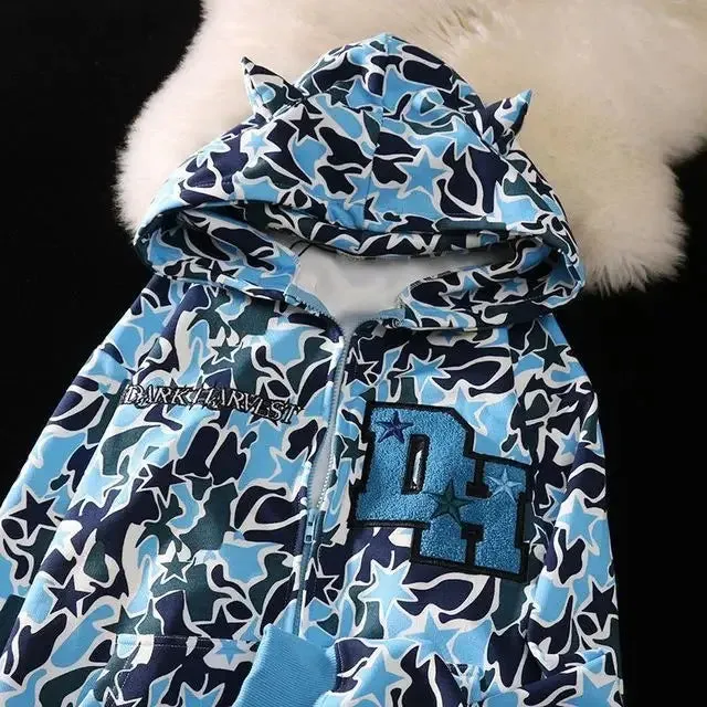 Flytonn-Super Thick Plush Embroidery Letter Coat Women Winter Warm Loose Jackets Harajuku Japanese Baseball Jersey Y2k Fashion Clothes