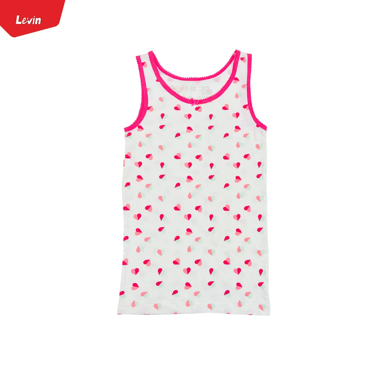 Girls Comfortable Cotton Casual Scoop Neck Sleeveless Tank top