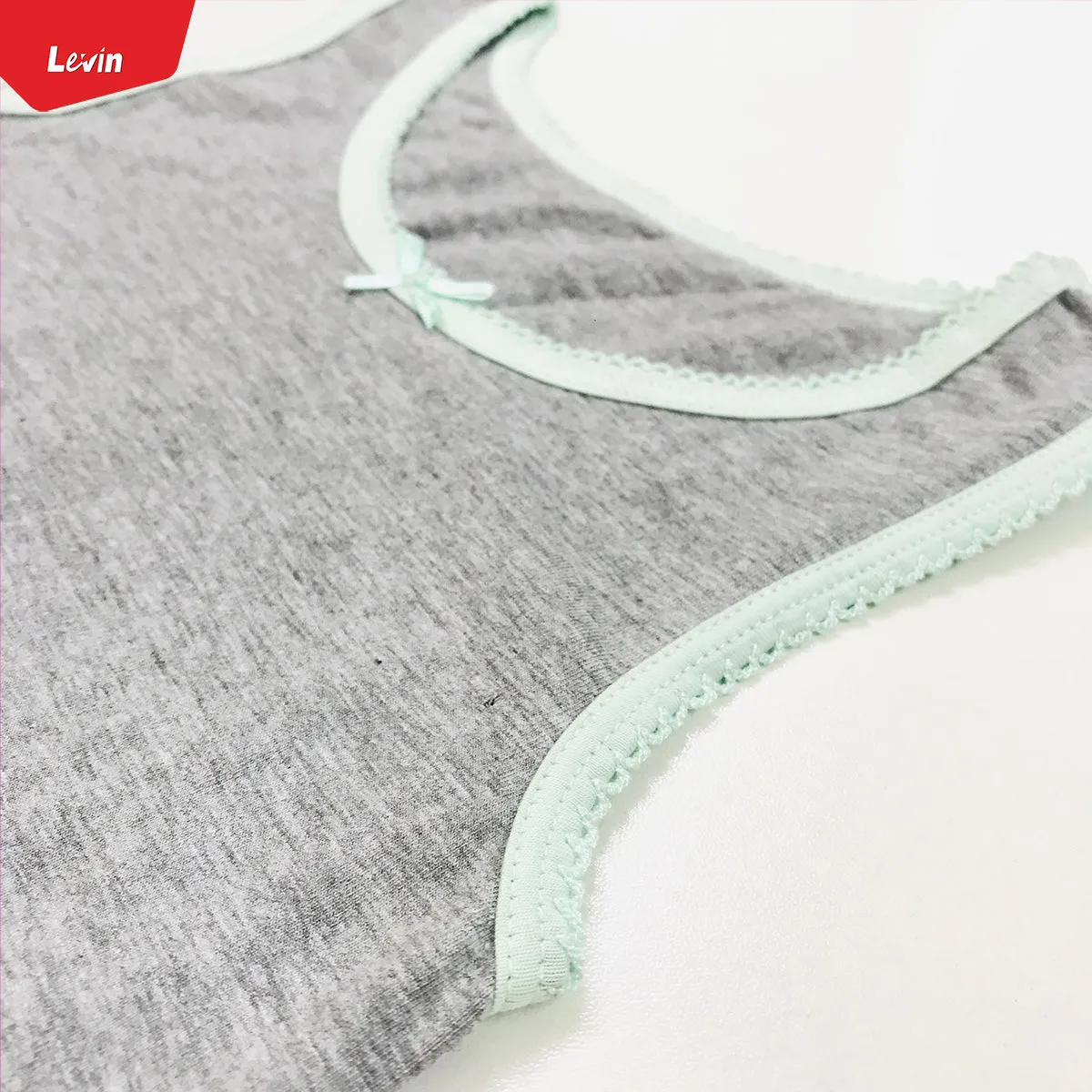 Girls Comfortable Cotton Casual Scoop Neck Sleeveless Tank top