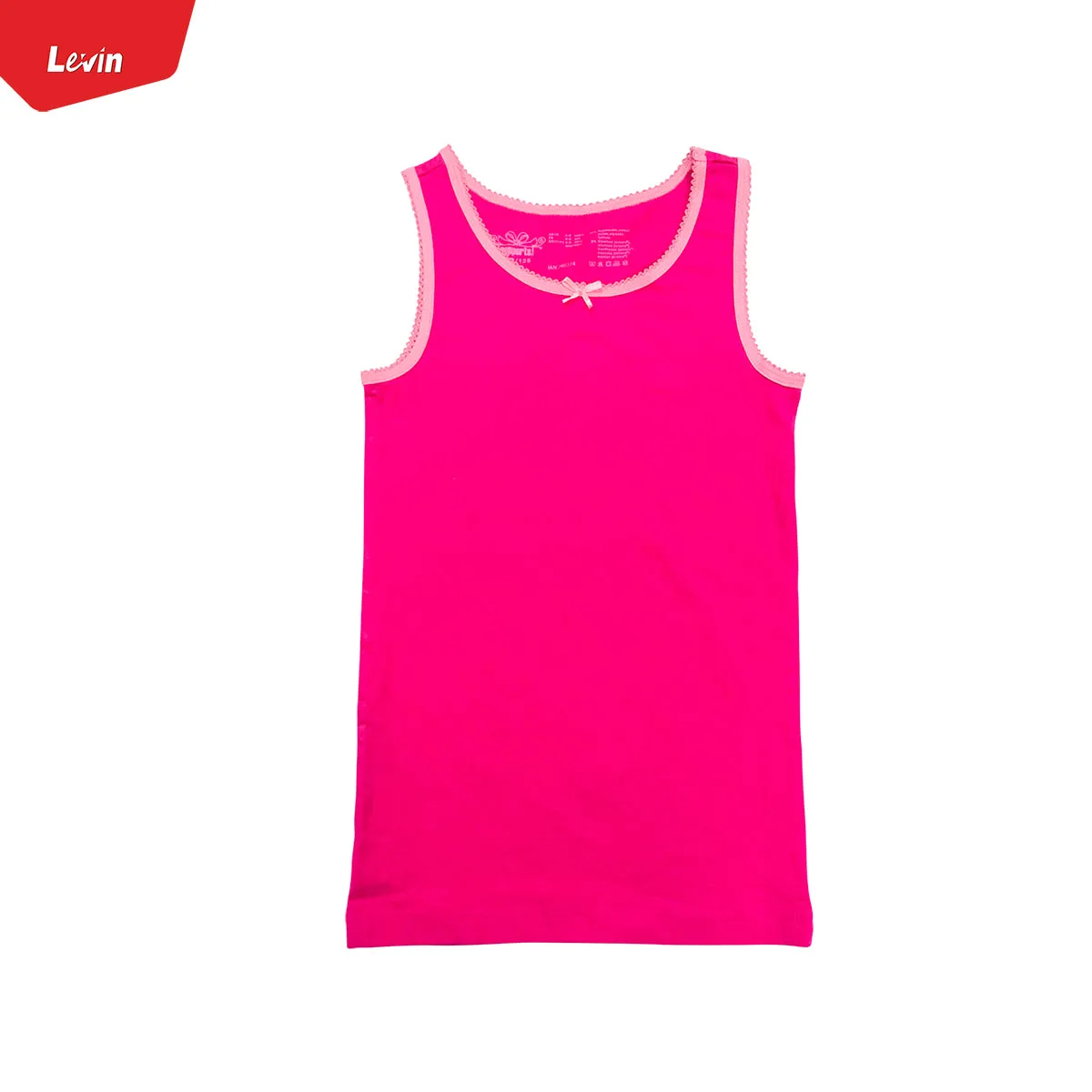 Girls Comfortable Cotton Casual Scoop Neck Sleeveless Tank top