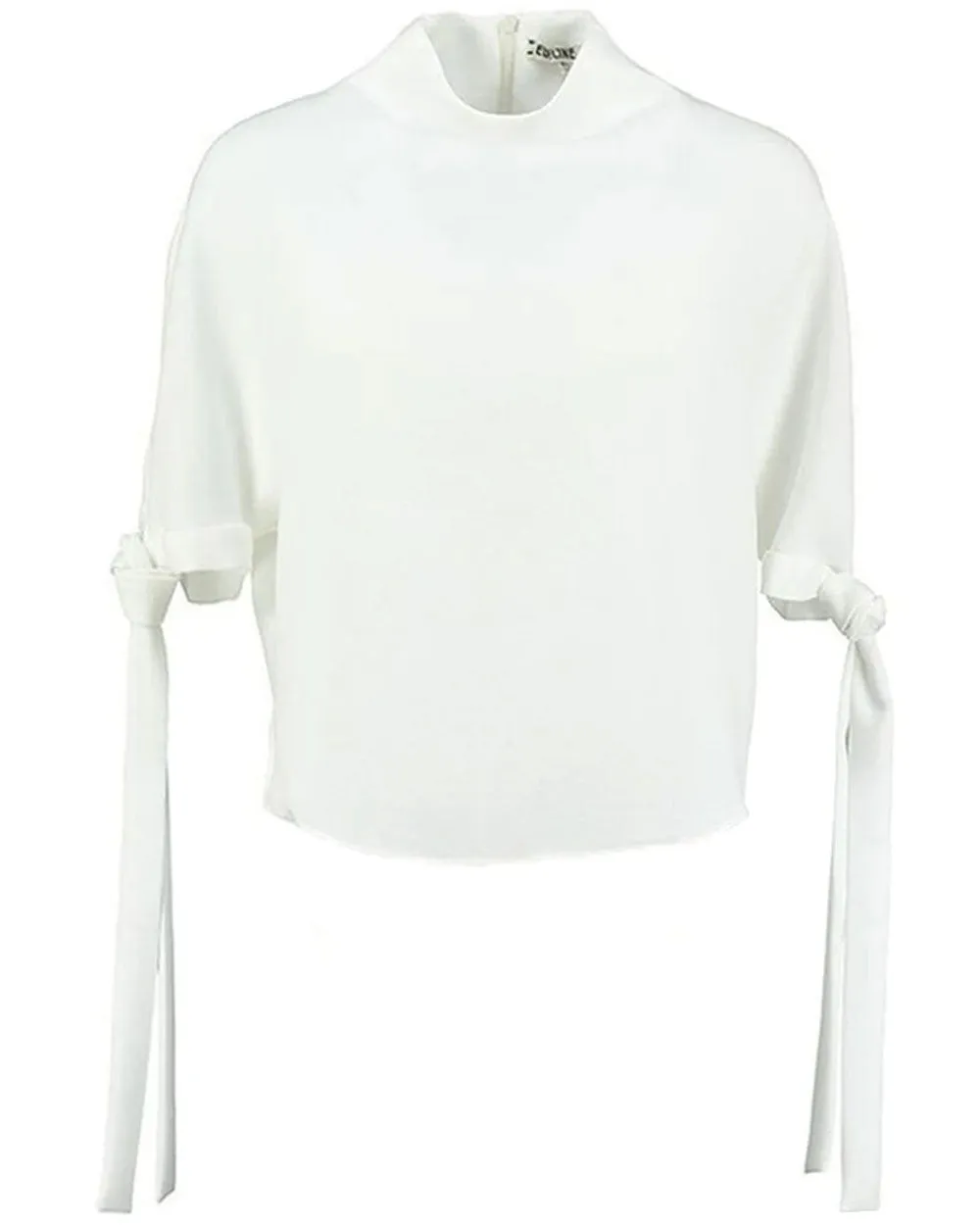 Ivory Georgette Pedernal Top