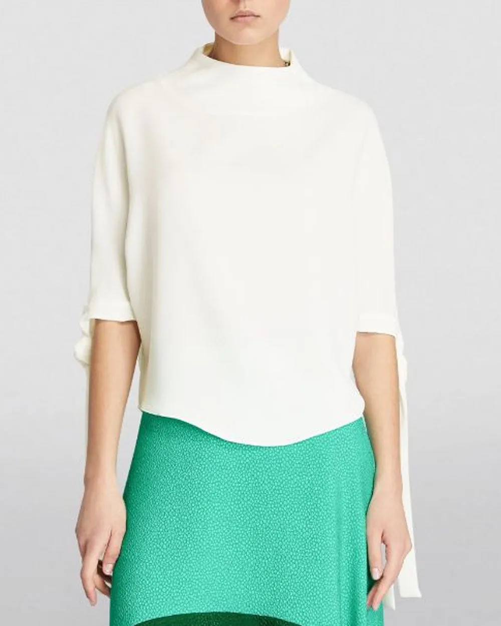 Ivory Georgette Pedernal Top
