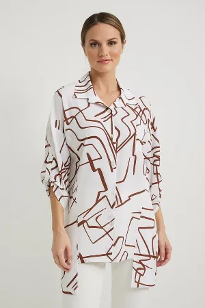 Joseph Ribkoff Printed Top Style