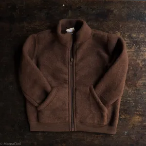 Kite Jacket - Merino Wool Fleece - Squirrel