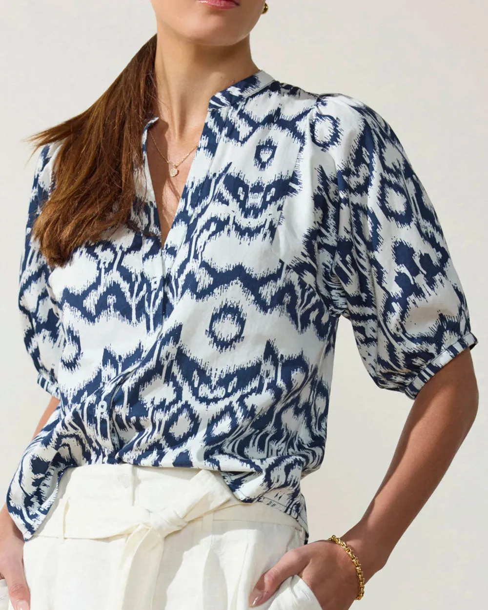 Liana Print Asteria Printed Blouse