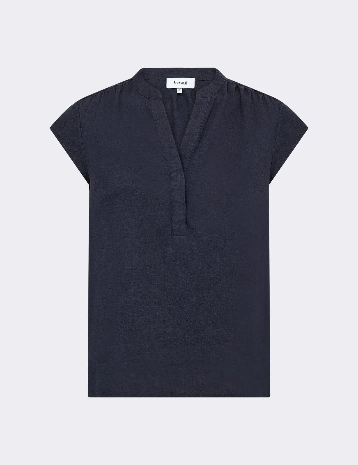 LR-NAJA 19 Blouse Dark blue