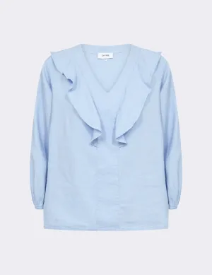 LR-NAJA 33 Blouse Light blue