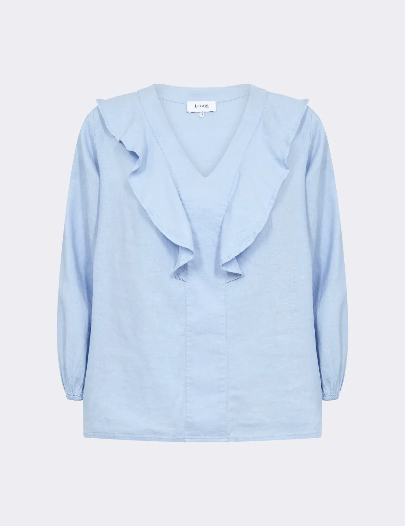 LR-NAJA 33 Blouse Light blue