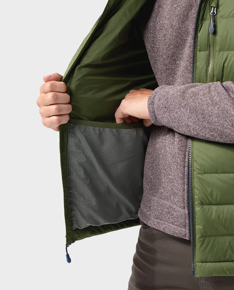 Men's Hometown Down Hooded Vest