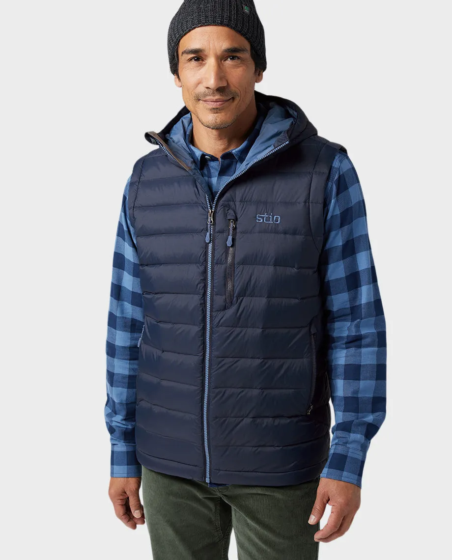 Men's Hometown Down Hooded Vest