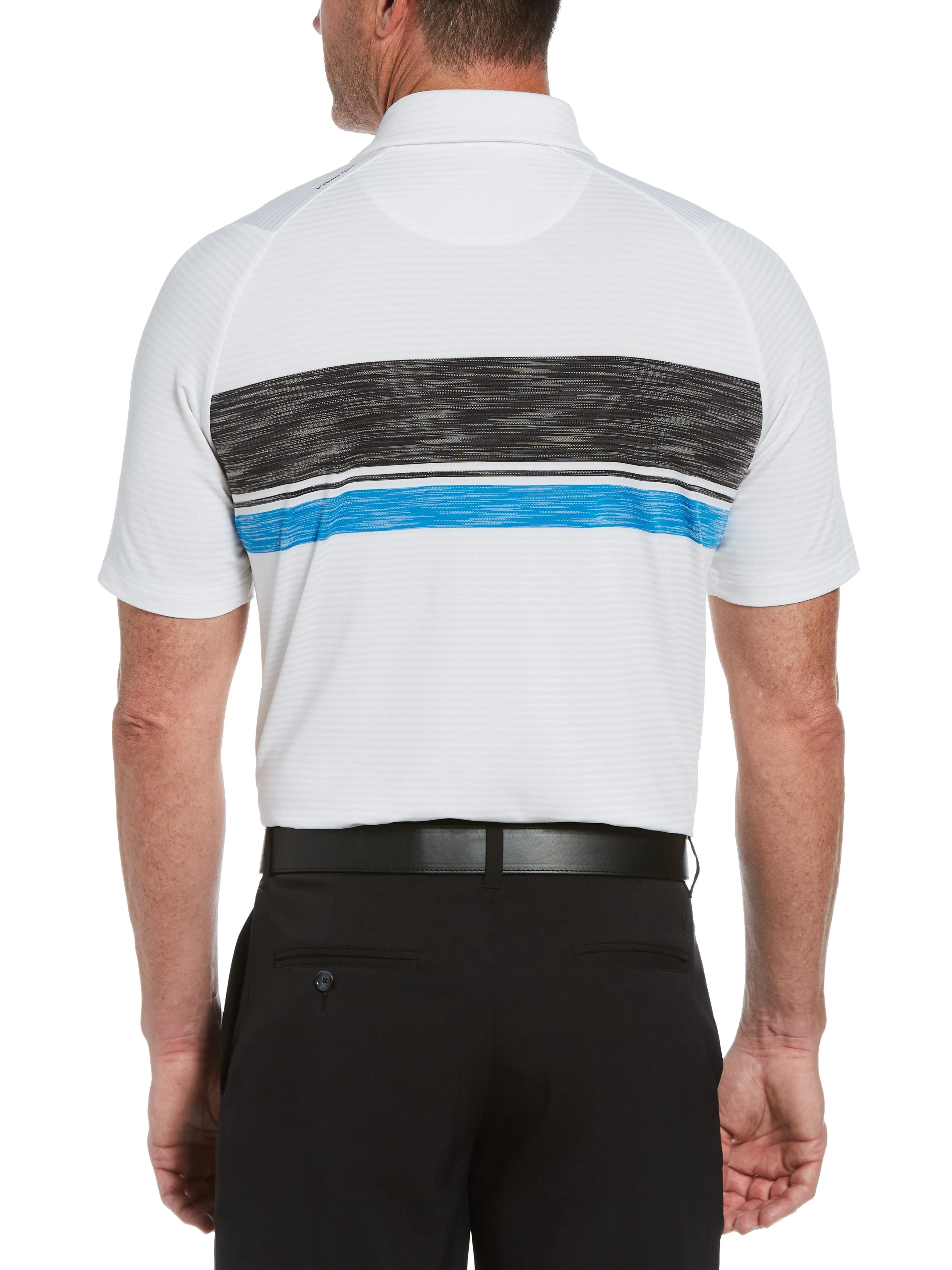 Mens Swing Tech™ Marled Ottoman Polo