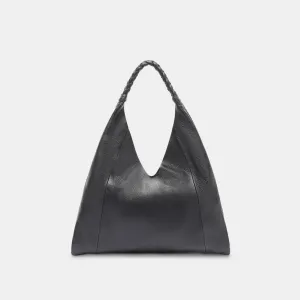MIA TOTE BLACK LEATHER