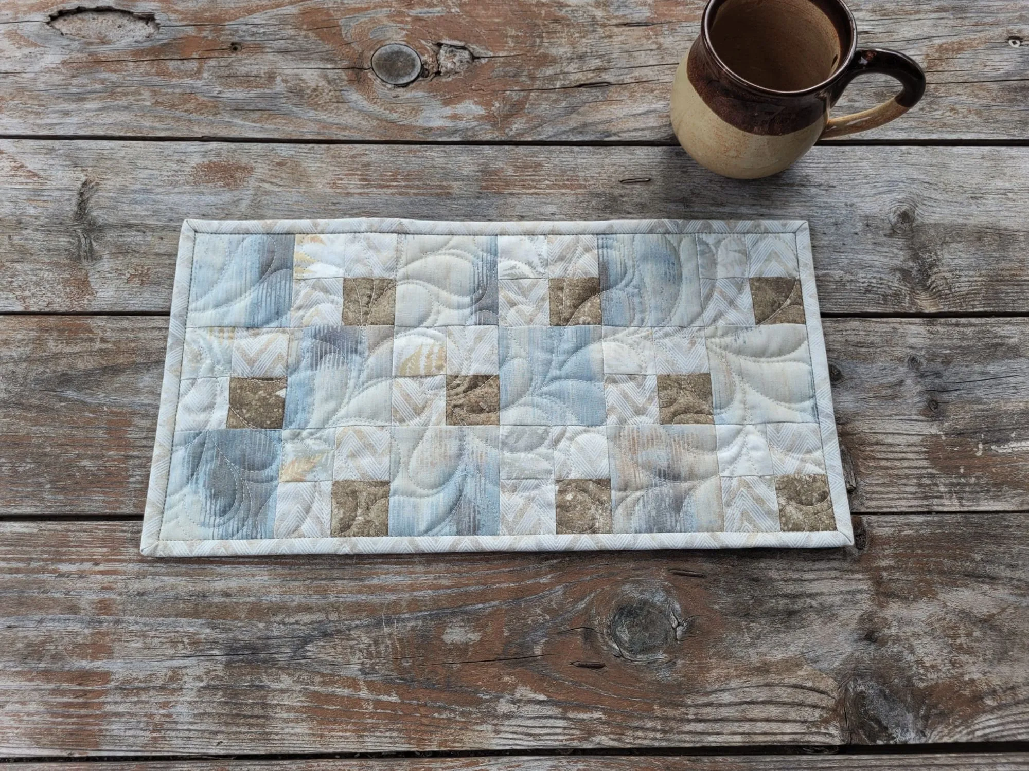 Neutral Placemat Dining Table Gift Set, Breakfast & Lunch Mats