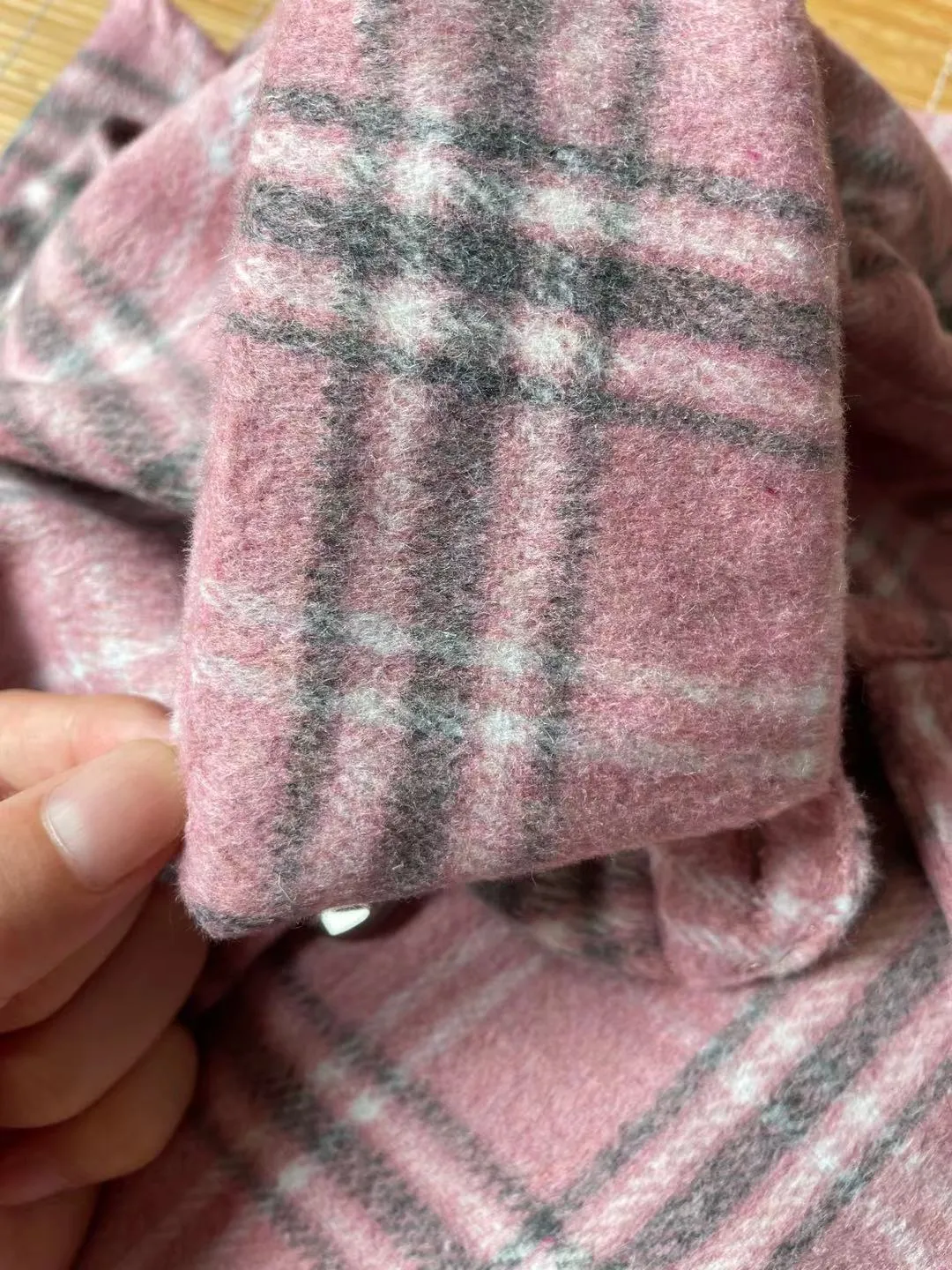 Purpdrank - Oversized Women's Plaid Shirt Jackets Plush Long Sleeve Ladies Tops Outwear Autumn Winter Loose Women Coats Dropshipping