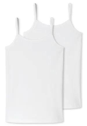 Schiesser Kids - Organic Cotton - Spaghetti-Top 95/5 - 2 Pack