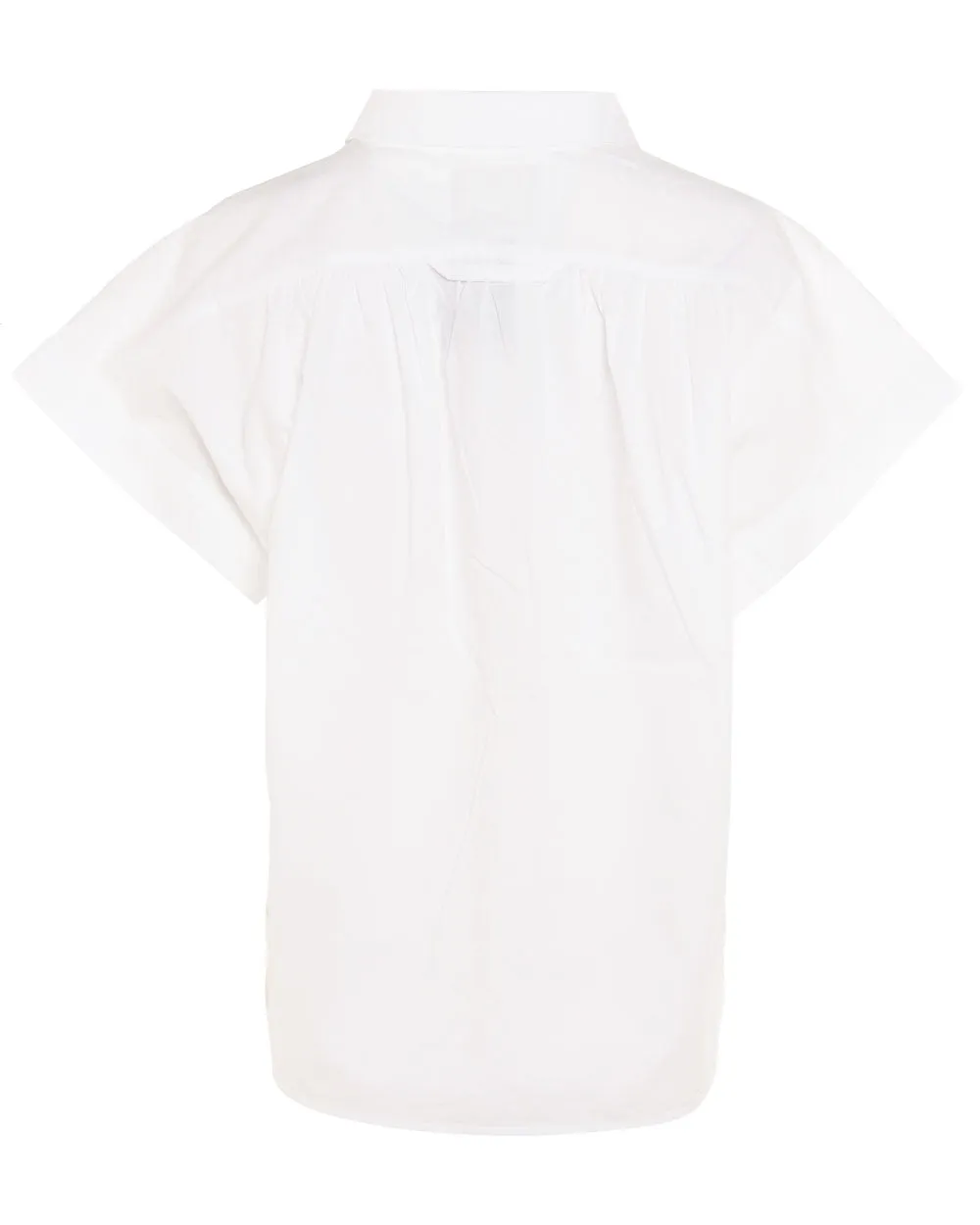 Star White Penny Blouse