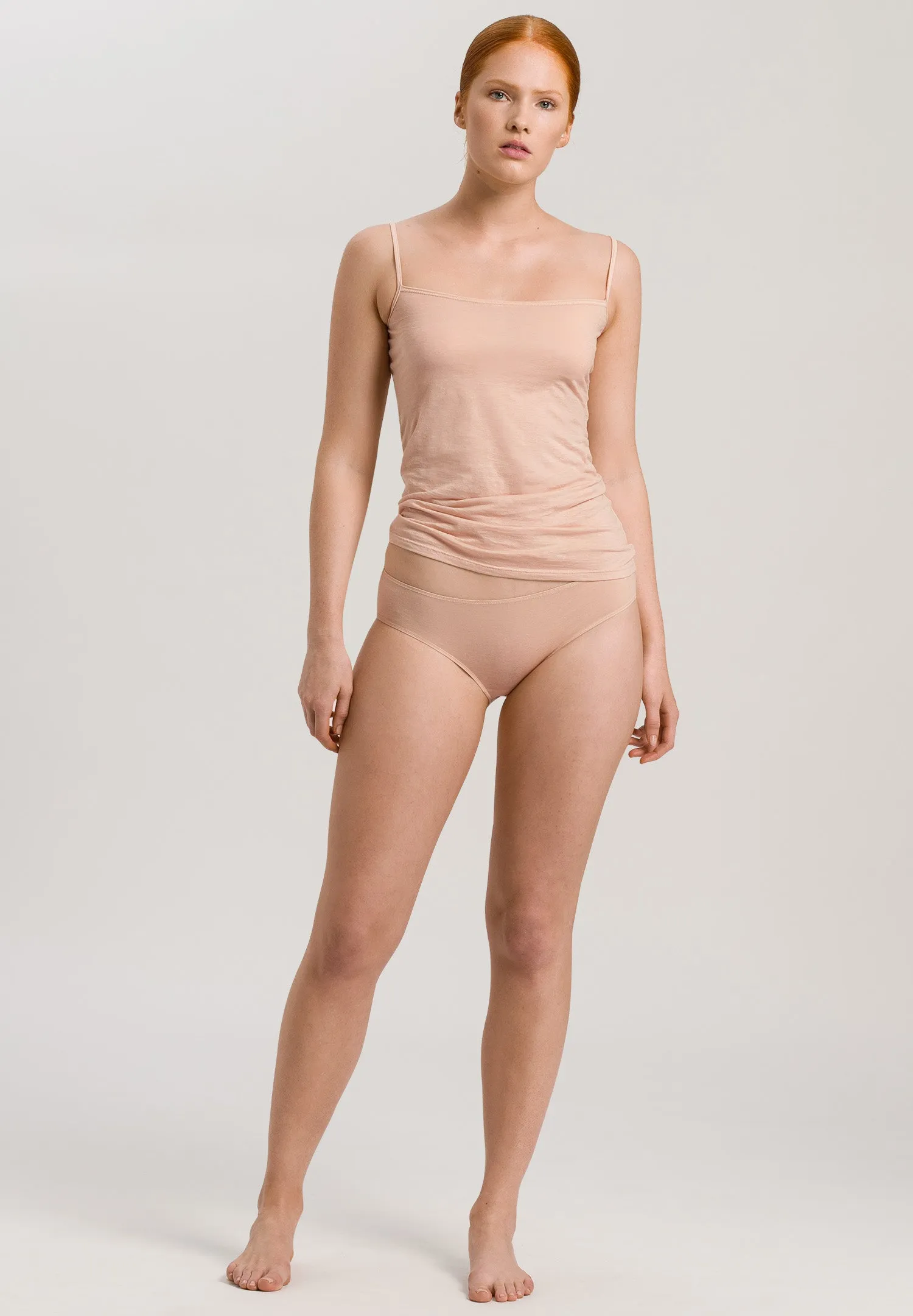 Ultralight Cotton Hi-Cut Brief | Beige 71819-274