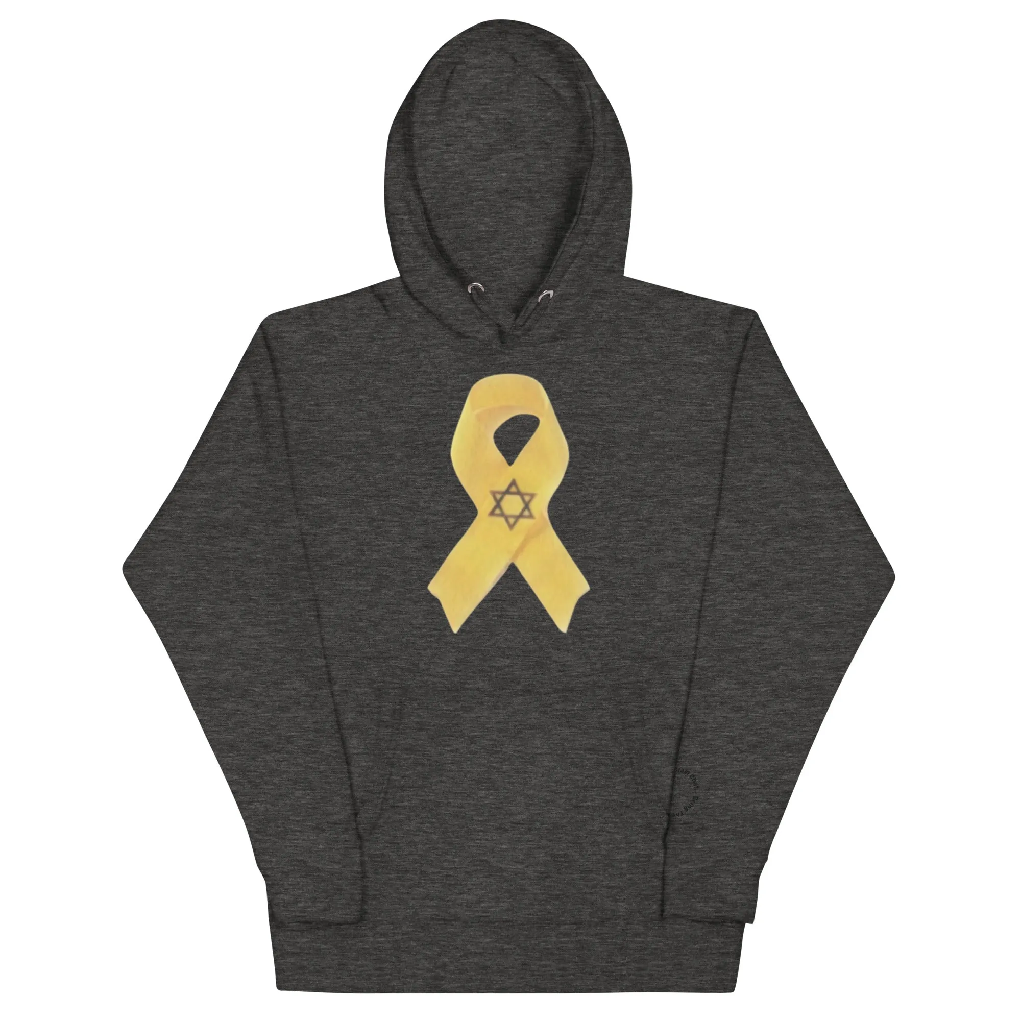 Unisex Hoodie -- Bring Them Home Now Yellow Awareness Ribbon