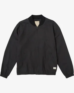 Vacancy Bomber Jacket - Pirate Black