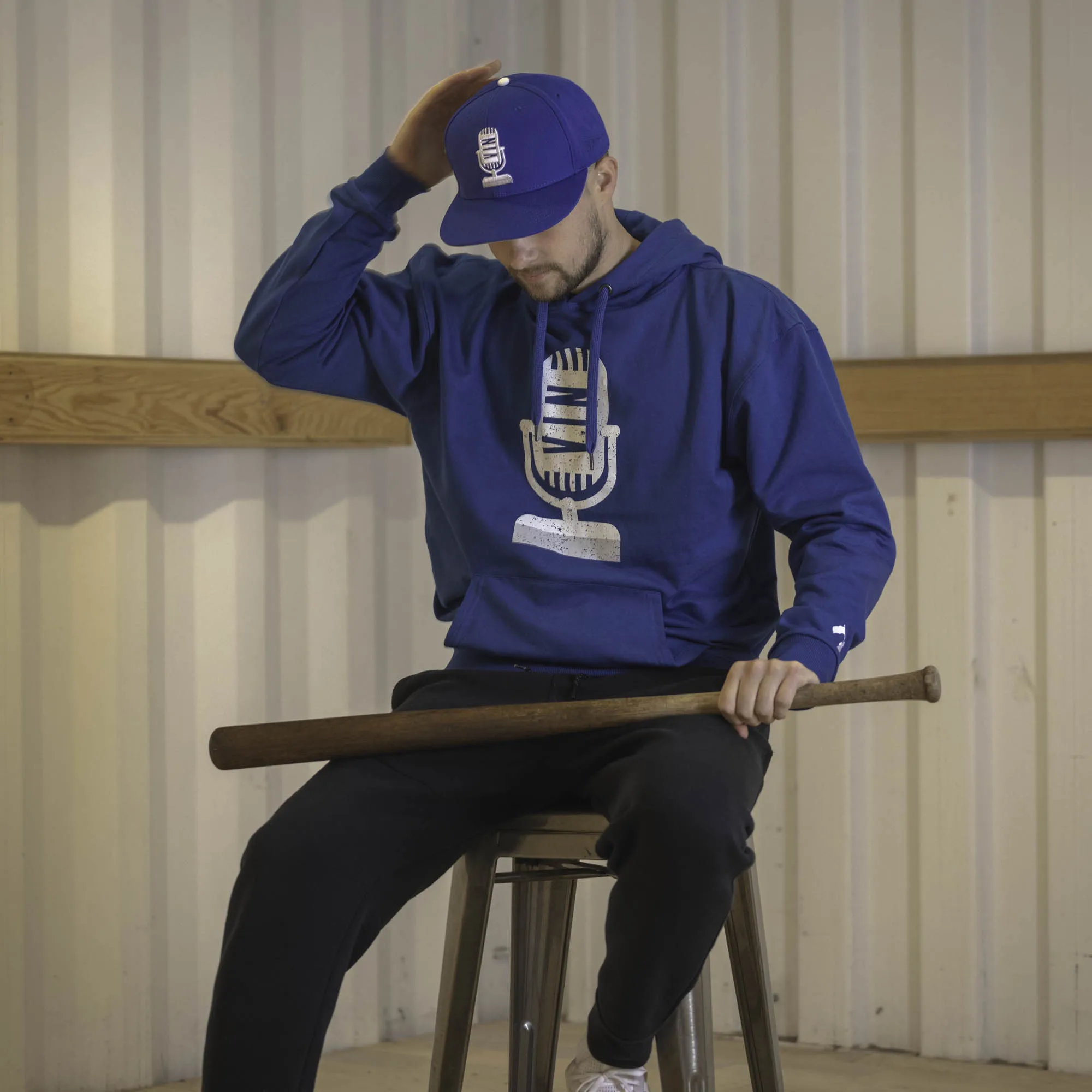 Vin's Mic Hoodie - Vin Scully Collection