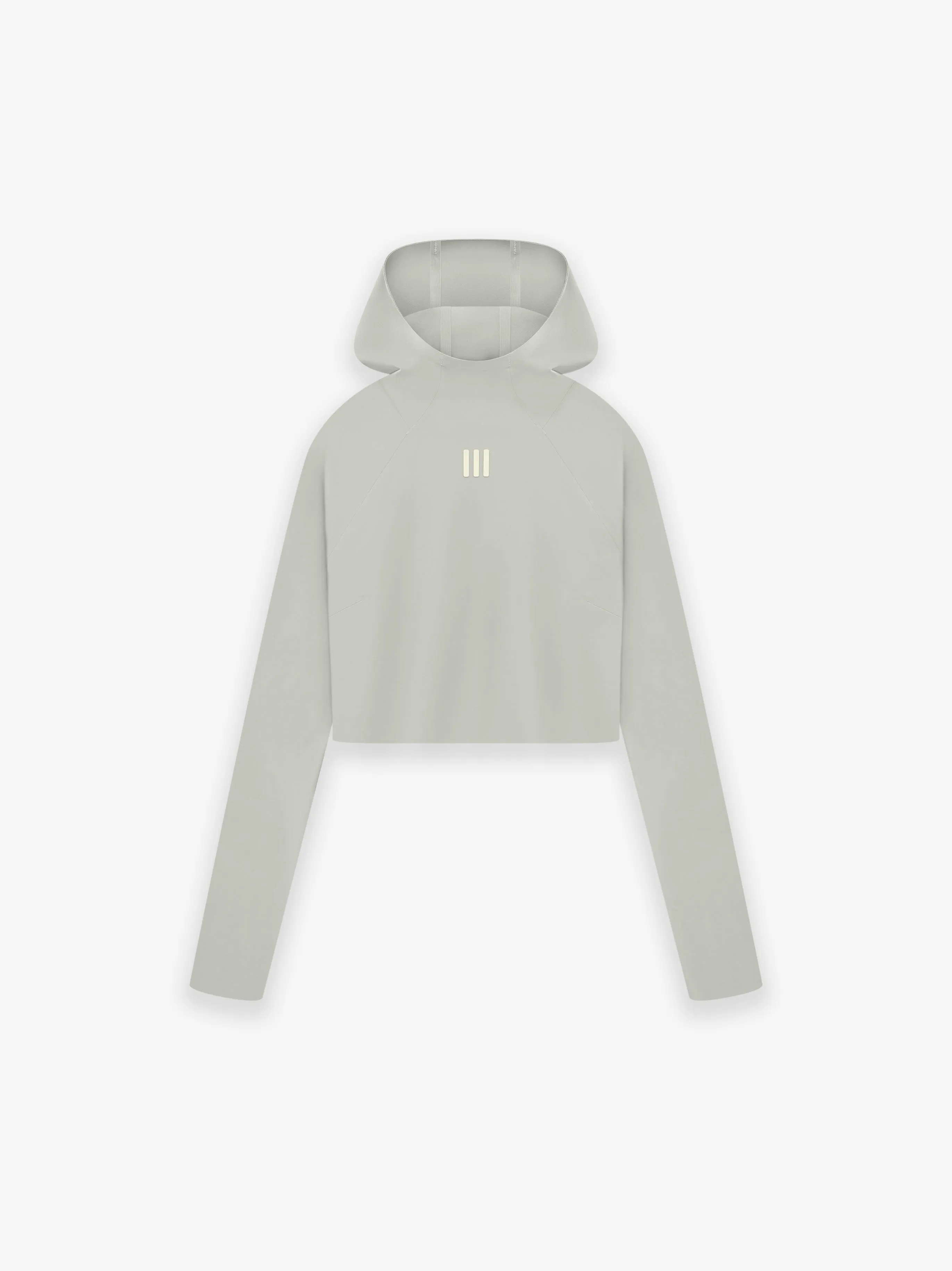 Womens Base Layer Crop Hoodie